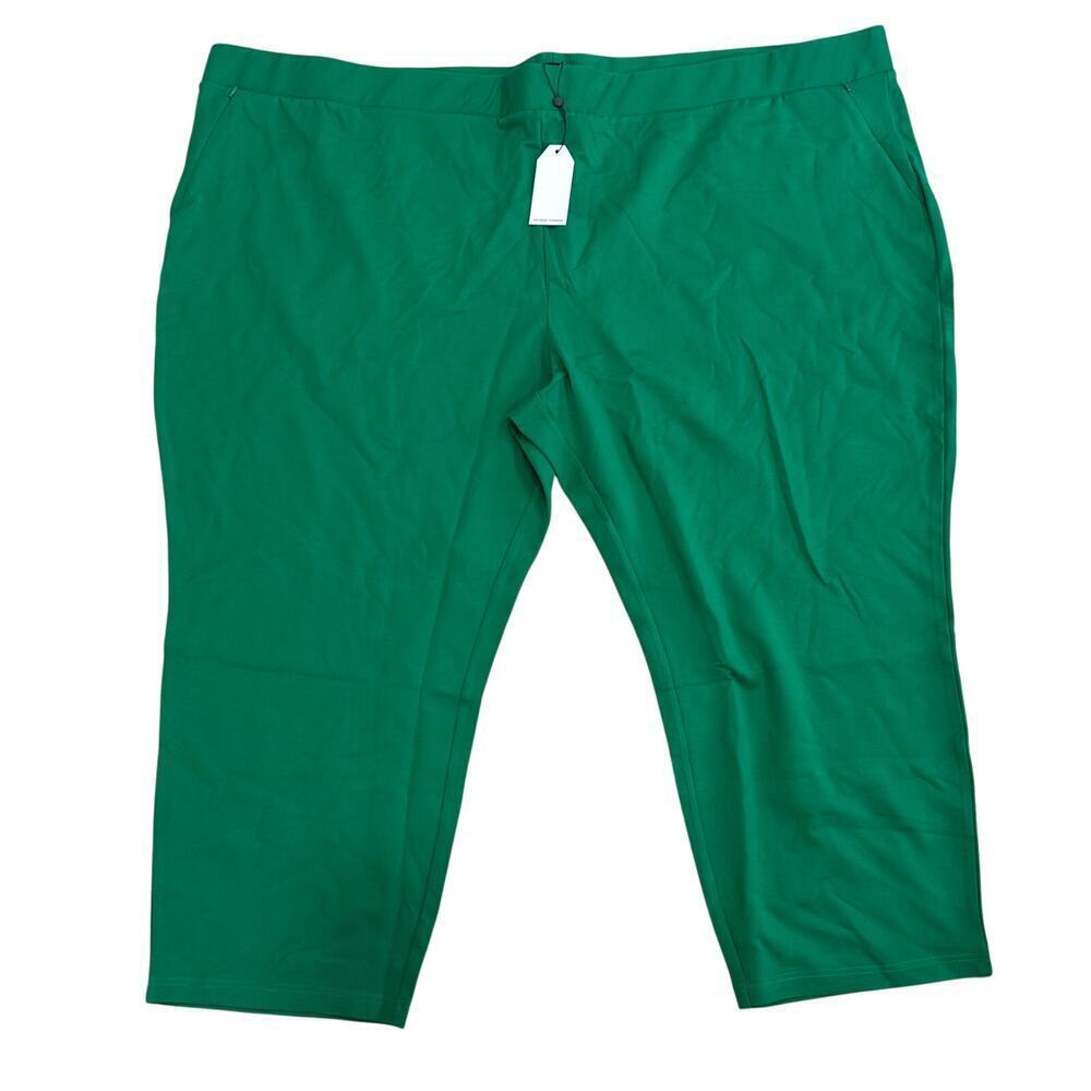NWT Universal Standard Smart Signature Ponte Pants Stretch Kelly Green 4XL 38-40